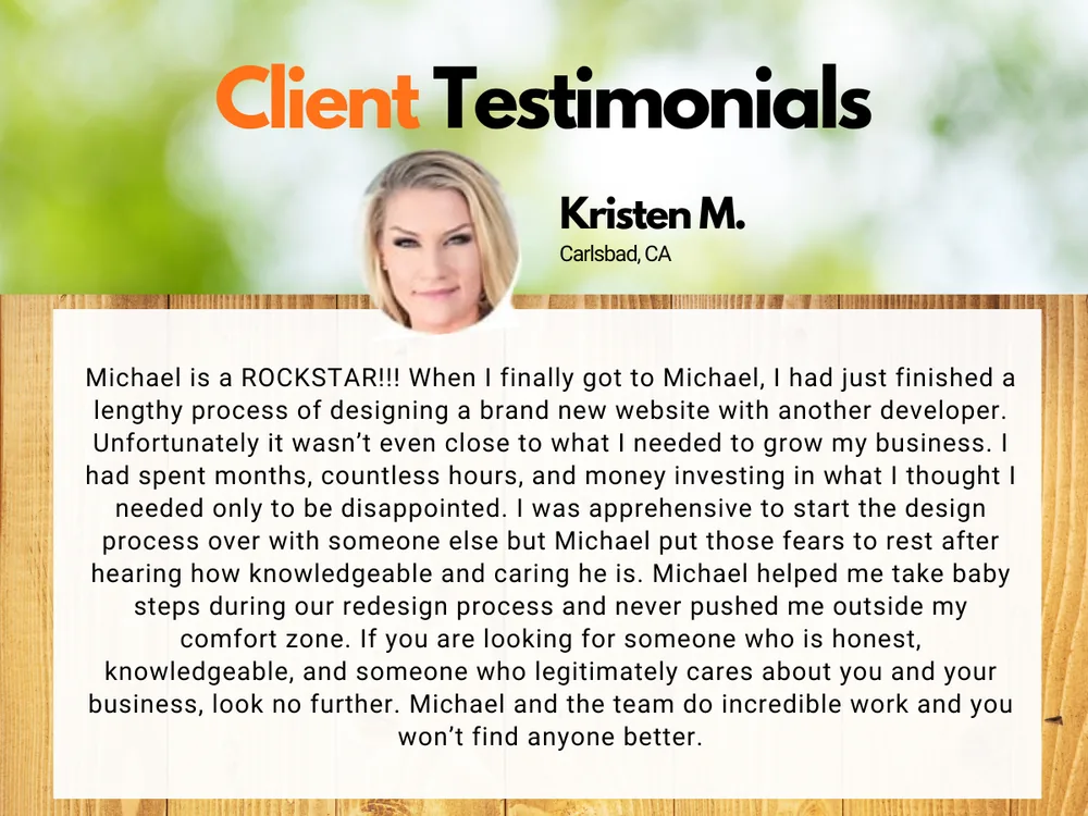 Photo of Kristen M., Carlsbad, CA